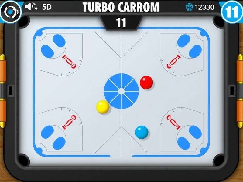 Turbo Carrom Ultra Gameplay Screenshot